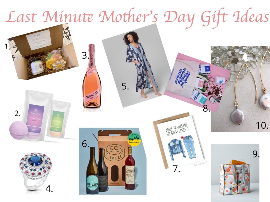 great last minute mother's day gifts
